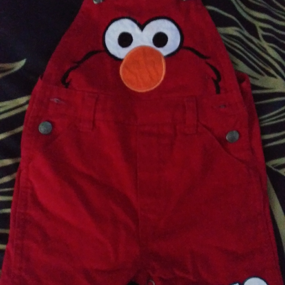 Sesame Street overalls
